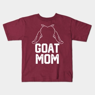 Goat mom Kids T-Shirt